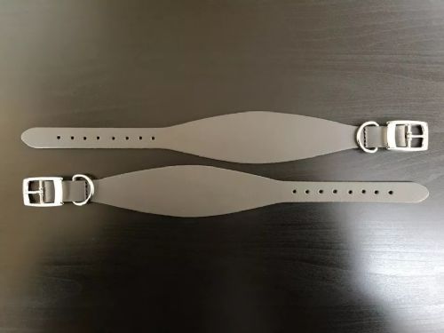 Dog Collar - Greyhound - Variety of Colours & Sizes (Grey, Medium)